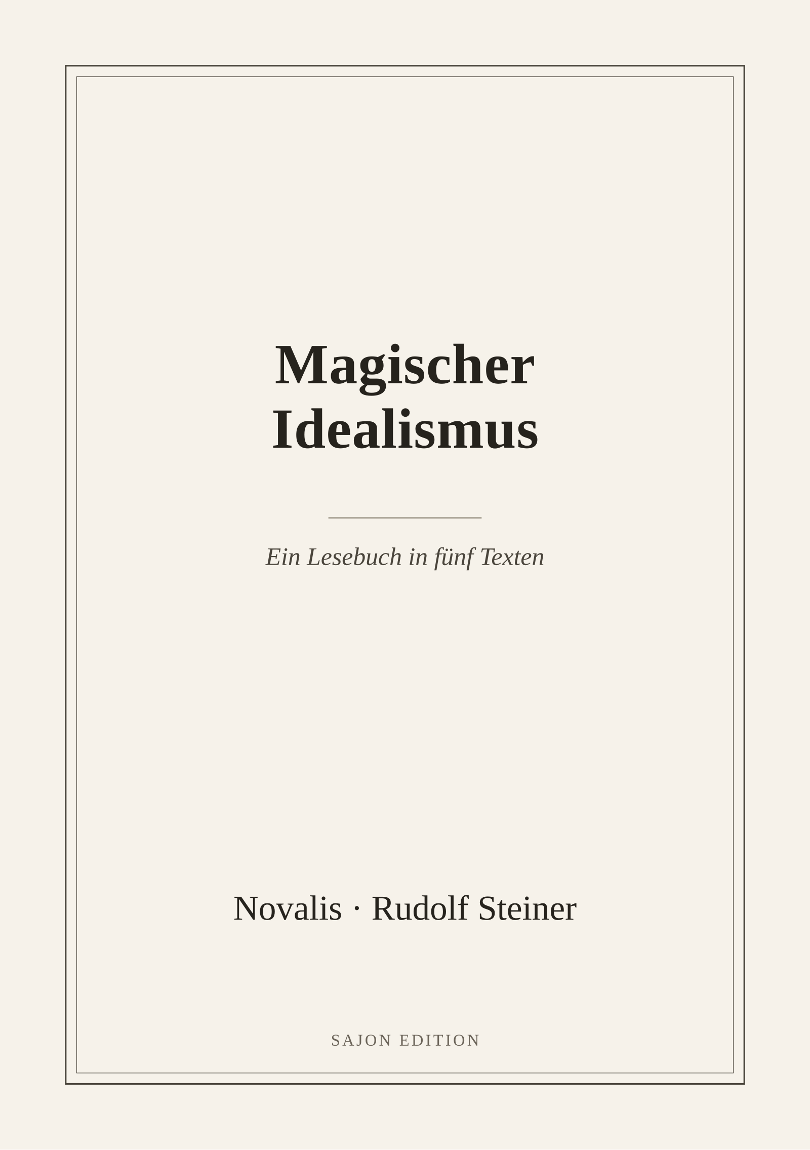 Magischer Idealismus